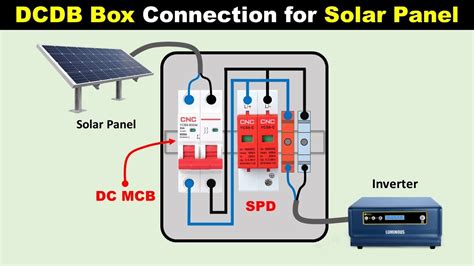 solar distribution box|solar db box wiring diagram.